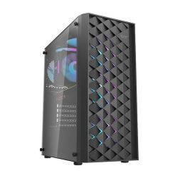  Darkflash Darkflash DK351 szmtgphz + 4 RGB ventiltor (fekete)