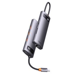  Baseus Baseus StarJoy Series Hub 8 az 1-ben USB-C - 3x USB 3.1 + HDMI + USB-C PD + RJ45 + microSD/SD