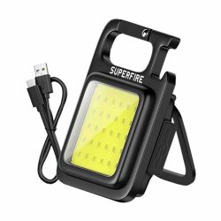  Superfire Flashlight Superfire MX16, 600lm, 500mAh, USB-C