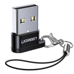  UGREEN UGREEN USB-C USB-A 2.0 USB adapter (fekete)