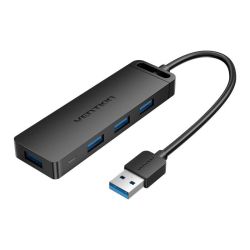  Vention Vention Adapter Hub, CHLBD, 4x USB 3.0 + MicroUSB Power 5Gbps 0,5m 0,5m