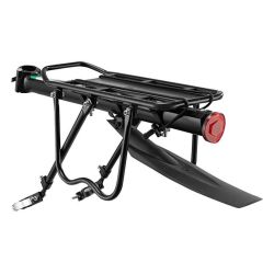  Rockbros Bicycle Rear Rack with fender and reflector Rockbros HJ1008-1 (black)