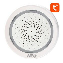  Neo NEO NAS-AB02WT WiFi riaszt szirna TUYA hmrsklet- s pratartalom mrssel