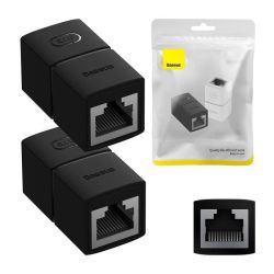  Baseus Baseus AirJoy Series RJ-45 internetkbel-csatlakoz 2 db (fekete)