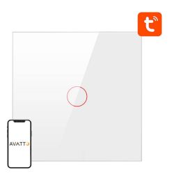  Avatto Smart Light Switch ZigBee Avatto ZTS02-EU-W1 1 Way TUYA (white)