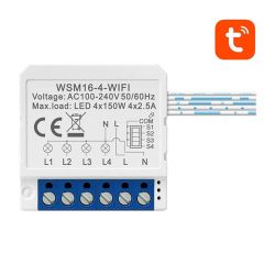  Avatto Avatto WSM16-W4 TUYA intelligens Wi-Fi fali kapcsol
