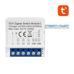  Avatto ZigBee Avatto LZWSM16-W3 Semleges nlkli TUYA intelligens aljzatkapcsol