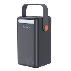  Choetech Mini tpegysg, powerbank Choetech B664 50000mAh 65W (fekete)