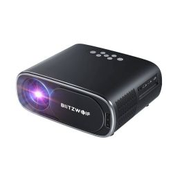  BlitzWolf BlitzWolf BW-V4 1080p LED projektor, Wi-Fi + Bluetooth (fekete)