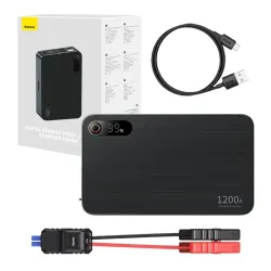  Baseus Baseus Super Energy Pro+ aut nindt, 1200A (fekete)