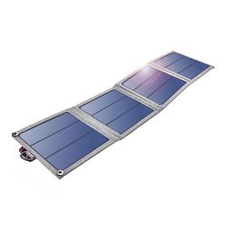  Choetech Foldable solar charger Choetech SC004 14W, 1xUSB (grey)