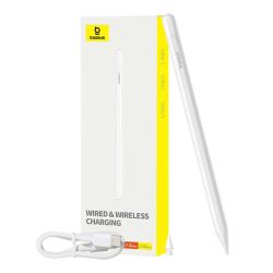  Baseus Baseus Smooth Writing Series aktv stylus, vezetk nlkli s vezetkes tltssel (fehr)