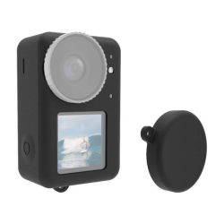  Puluz Szilikon Puluz tok DJI Osmo Action 4/3 kamerhoz lencsevdvel (fekete)