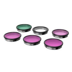  Sunnylife Set of 6 filters MCUV+CPL+ND4+ND8+ND16+ND32 Sunnylife for Insta360 GO 3/2