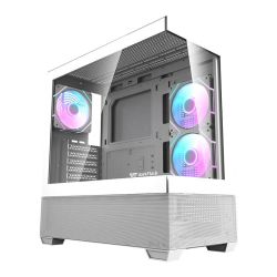  Darkflash Darkflash DS900 AIR szmtgphz + 7 ARGB ventiltorok (fehr)