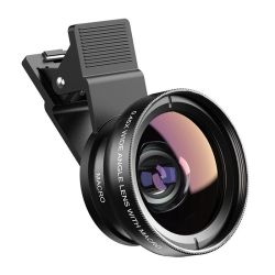  APEXEL Mobile lens APEXEL APL-0.45XWM 0.45x wide angle+12.5x macro lens (black)