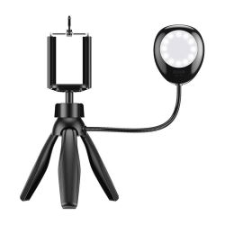  APEXEL Telefon tart/llvny APEXEL APL-JJ21FL LED vilgtssal (fekete)
