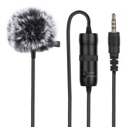  Puluz Microphone with a clip PULUZ 3.5mm Jack 6m