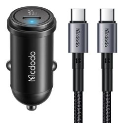  Mcdodo Auttlt McDodo CC-7493 65W Mini fehr USB-C kbel E-mark chippel 1m 100W (fekete)