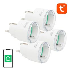  Gosund Gosund SP111 smart WiFi aljzat 3680W 16A, Tuya 4-pack