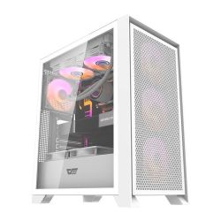  Darkflash Darkflash DRX70 Mesh szmtgphz + 4 RGB ventiltor (fehr)