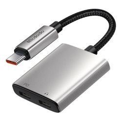  Mcdodo 2in1 audio adapter Mcdodo CA-5570 2in1 USB-C 2x USB-C-re