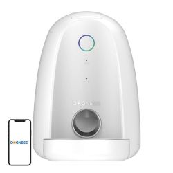  Dogness Automatic Pet Feeder with metal bowl WIFI mini Dogness (white)