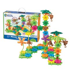 Learning Resources Learning Resources LER 9119 Gears! Movin' Monkeys ptkszlet