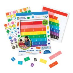  Learning Resources Learning Resources LER 0615 Rainbow Fraction Lapok Tlcval