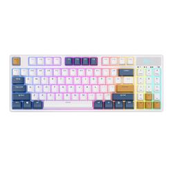  Royal Kludge Vezetk nlkli mechanikus billentyzet Royal Kludge RK89 RGB, Lemon kapcsol (fehr)