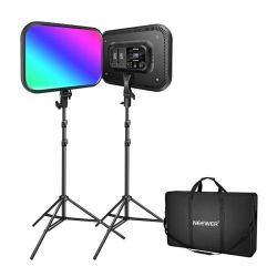  Neewer Kszlet Neewer RGB168 RGB LED, kt lmpa 60W 2500-8500K