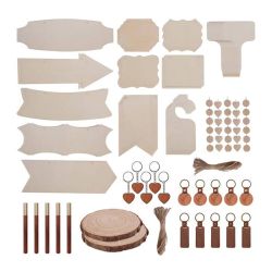  LaserPecker LaserPecker Wooden engraving materials set (190 pcs)