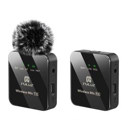  Puluz Wireless Lavalier Microphone PULUZ 1 TX + 1 RX