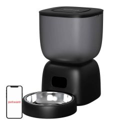  PetWant Petwant F14 WIFI Automatic Feed Dispenser Black