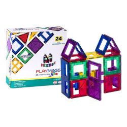  Playmags Mgneses lapok 3D Playmags 162 - 24 db-os kszlet