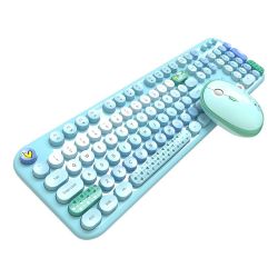  MOFII MOFII Lovely 2.4G vezetk nlkli billentyzet + egr szett (kk)