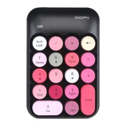  MOFII MOFII vezetk nlkli numerikus billentyzet X910 fekete+piros