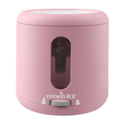  Tenwin Tenwin 8035-4 battery/USB electric sharpener with container (pink)