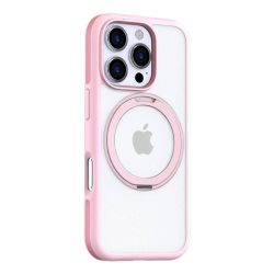  Torras Torras Ostand R Fusion Case for iPhone 16 Pro (Pink)