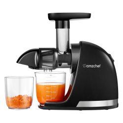  AMZCHEF AMZCHEF 1501-BK-SM lassan mkd gymlcscentrifuga (fekete)
