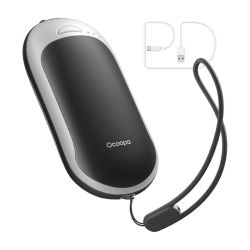  Ocoopa Ocoopa HotPal PD 5000 mAh hand warmer with powerbank function, USB-C, white and black