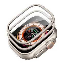  ESR Protection set for Apple Watch Ultra ESR 49mm (case+glass) (titanium)