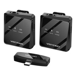  Vention Wireless microphone x2 Vention NCBB0 USB-C (black)