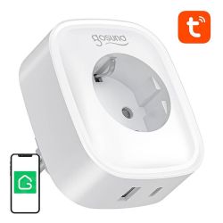 Gosund Gosund SP6 WiFi/Bluetooth okos konnektor, 16A, USB-C, 20W, Tuya