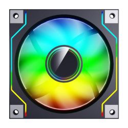  Darkflash Darkflash DM20 szmtgpes ventiltor (fekete)