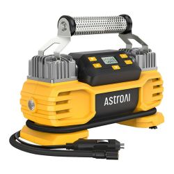  AstroAI Dua AstroAI AIRUN T2 160 PSI nagy teherbrs gumiabroncs kompresszor