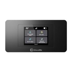  GlocalMe GlocalMe Duoturbo hordozhat 4G/LTE Wi-Fi router Cloud SIM