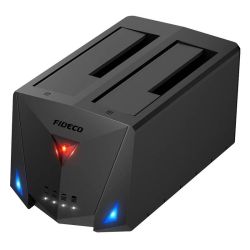  FIDECO HDD/SSD Dokkol/Klonl lloms FIDECO YPZ220B (USB 3.2, SATA I/II/III)