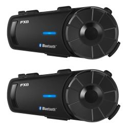  Fodsports Fodsports FX8 motorkerkpr intercom kt darabos csomag (fekete)
