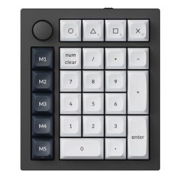  Keychron Keychron Q0 Max RGB vezetk nlkli numerikus billentyzet, piros kapcsol (fekete) [Q0M-M1].